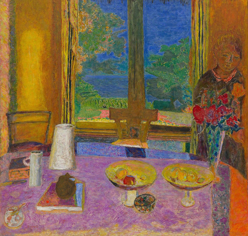 Dining Room on the Garden by Pierre Bonnard