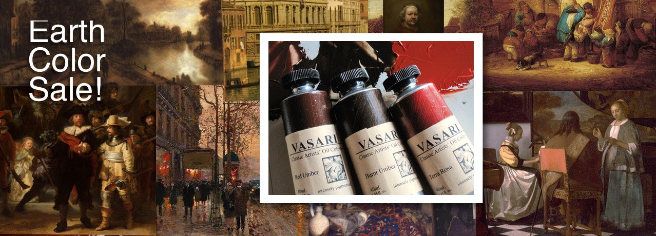 Vasari Classic Artists' Oil Colors - Handmade artist oil paint