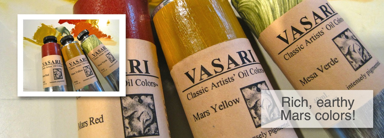 Elemental Paint Set - New Selection! – Vasari Classic Artists' Oil Colors